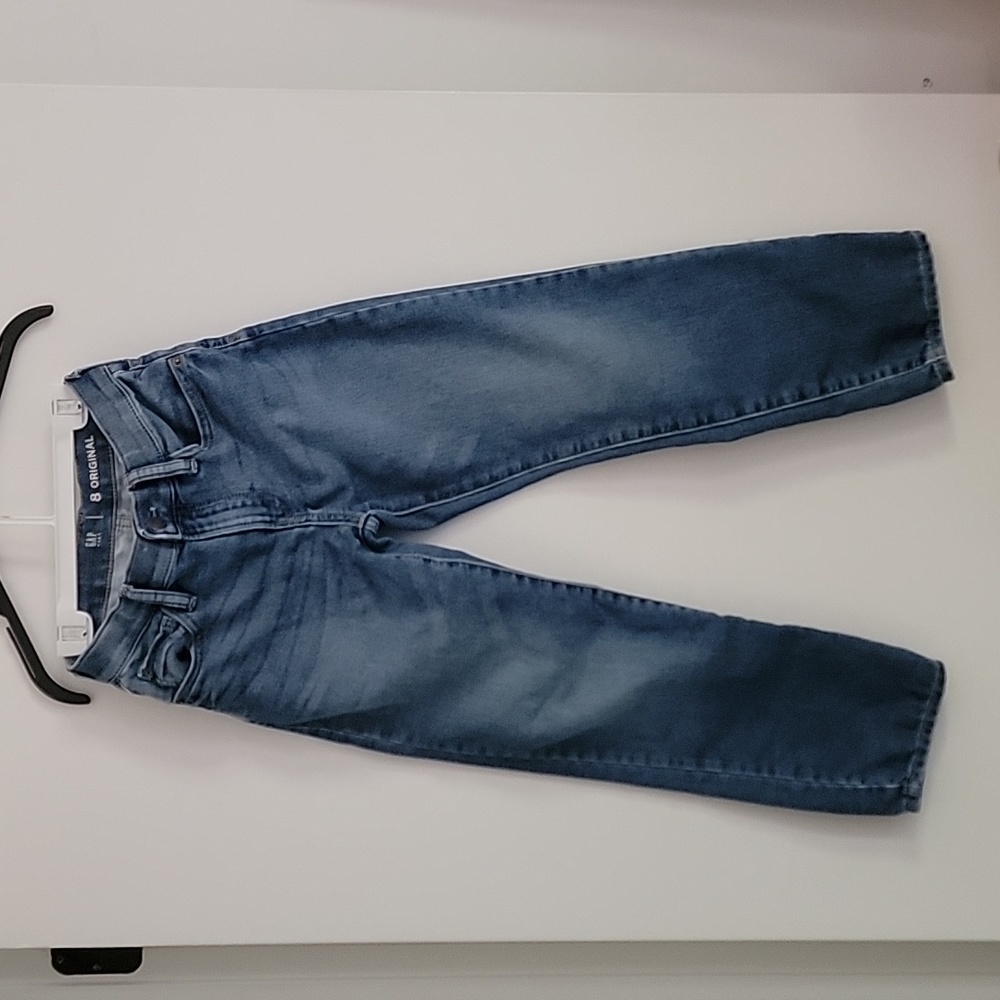 Gap jeans Original model size 8 with zipper and elastic band for kids